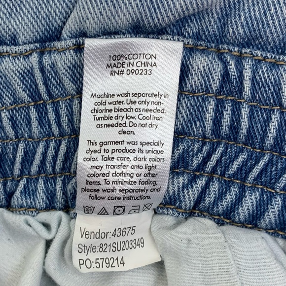 PacSun Women’s Paperbag Waist High Rise Mom Shorts Size M Medium - Picture 11 of 11